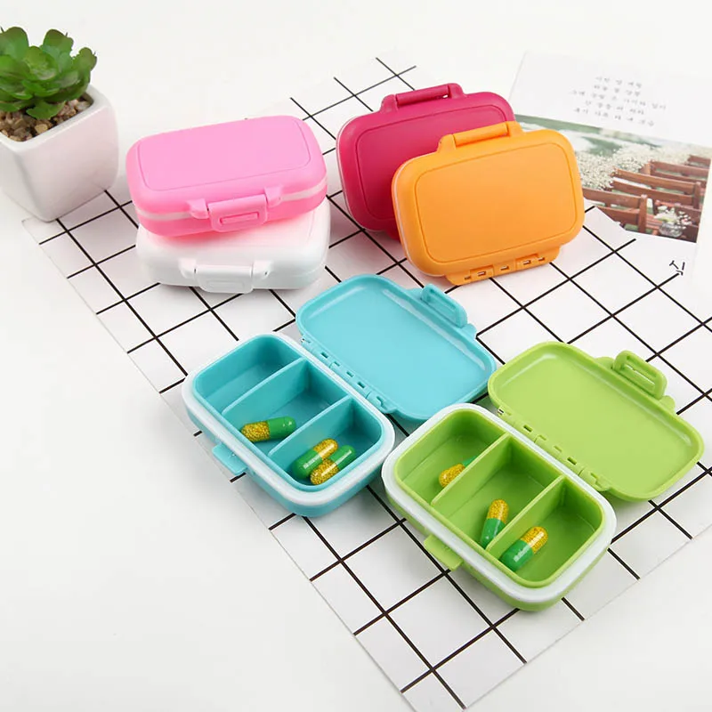 

Organizer Medicine Container Mini Pill Case Medicine Storage Box Waterproof Portable pill organizer case pill container pill box