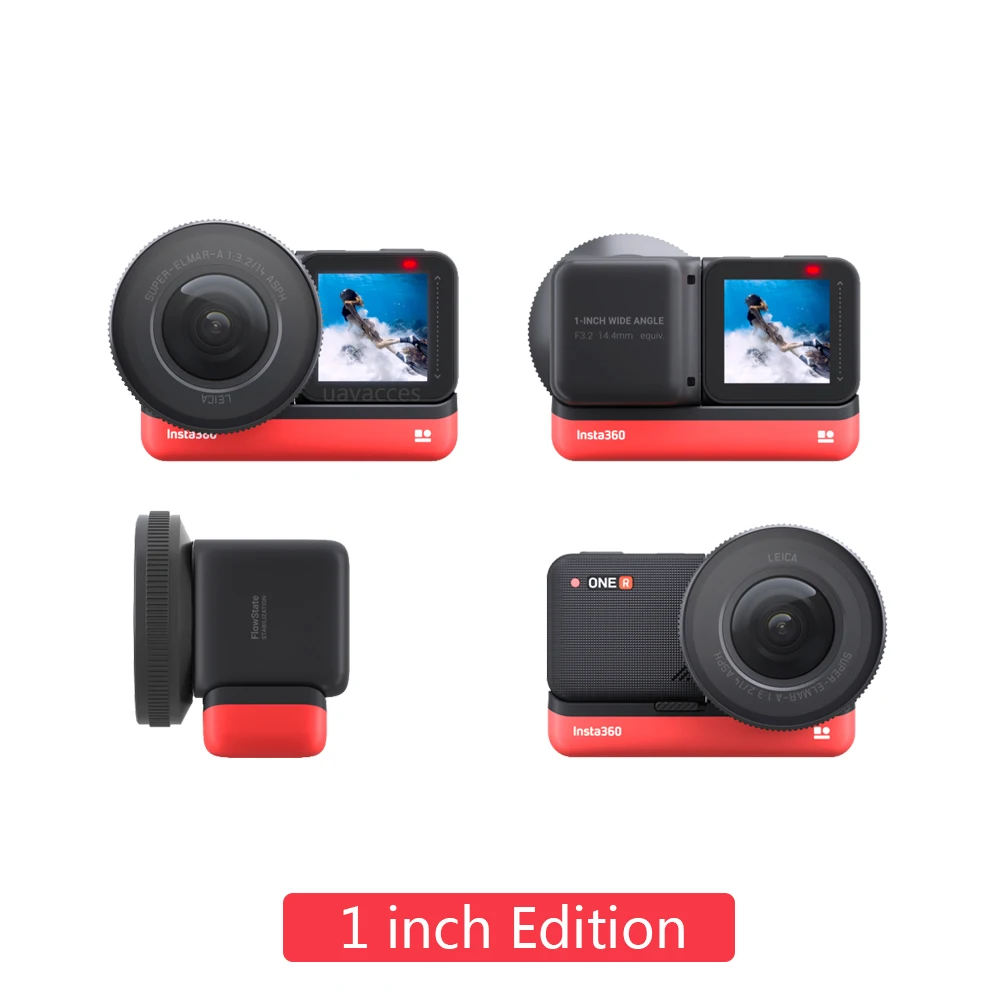 Оригинальная Экшн-камера Insta360 One R 5 7 k 360 панорама 3 объектив 1 дюйм мод 4k