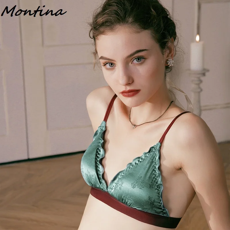 Бюстгальтер и трусики набор размера плюс женский бюстгальтер без косточек