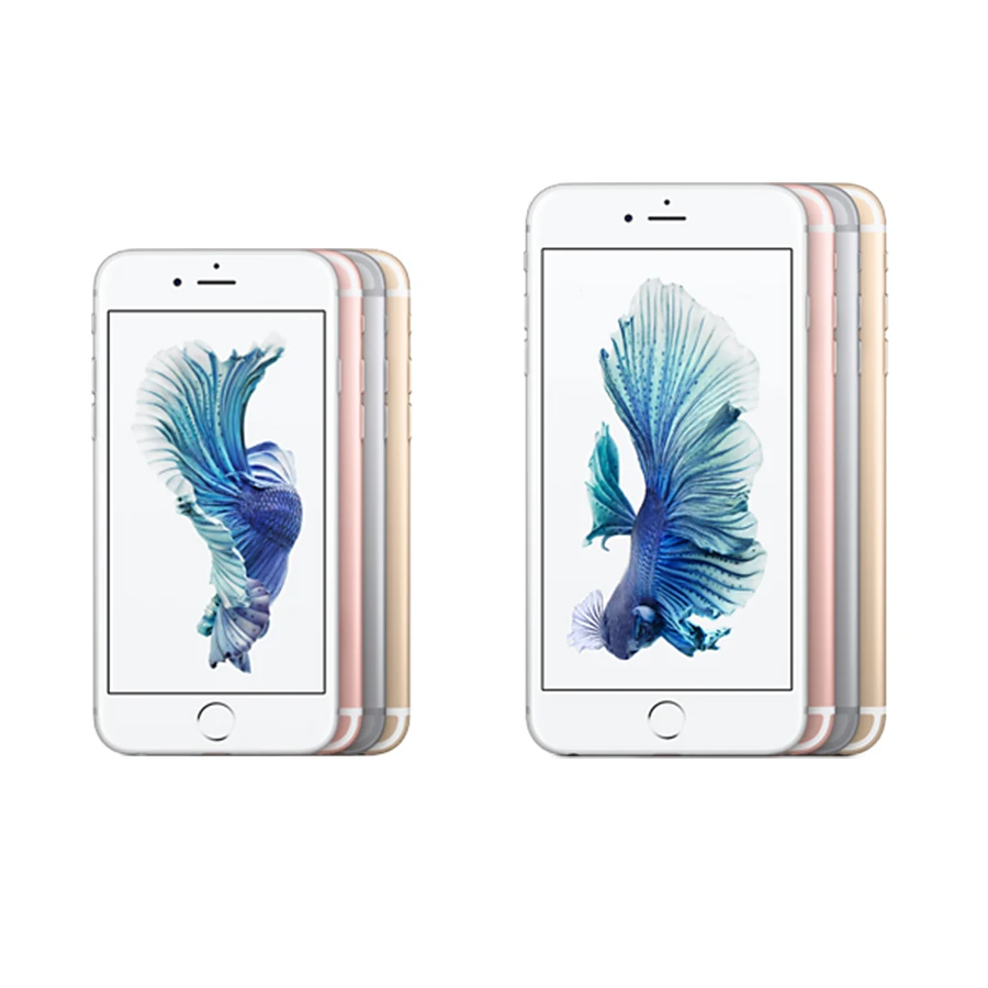 Apple iPhone 6s и Plus оригинальный iOS 4G LTE 2 Гб ОЗУ 12 МП два ядра A9 сканер отпечатка пальца