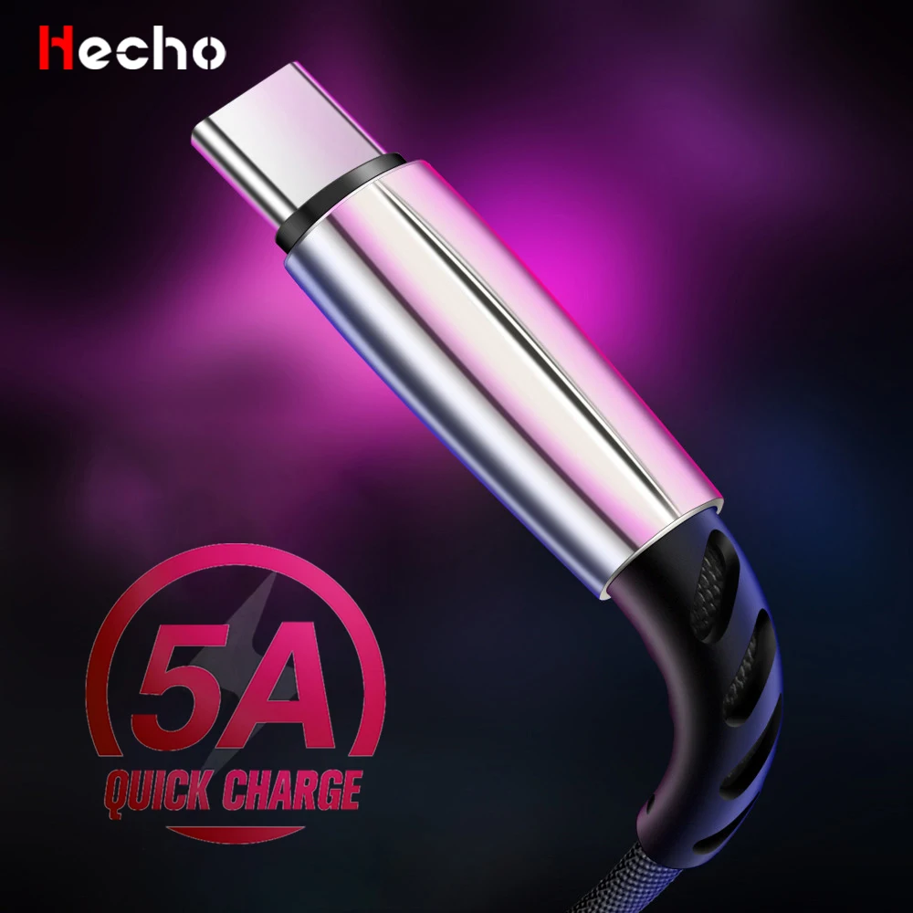 

1M Quick Charge USB Cable Charger Charging For Huawei P40 P30 Samsung S10 Xiaomi 7 Oneplus Micro USB Type C Data Sync high speed