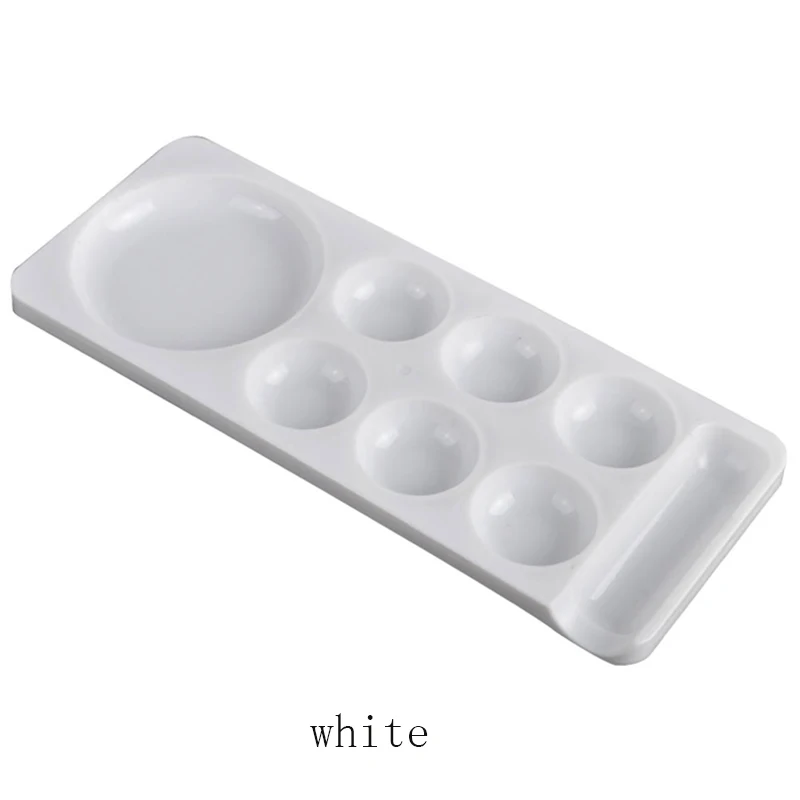 Пластиковые инструменты для ногтей посуда многоцелевая цветовая палитра