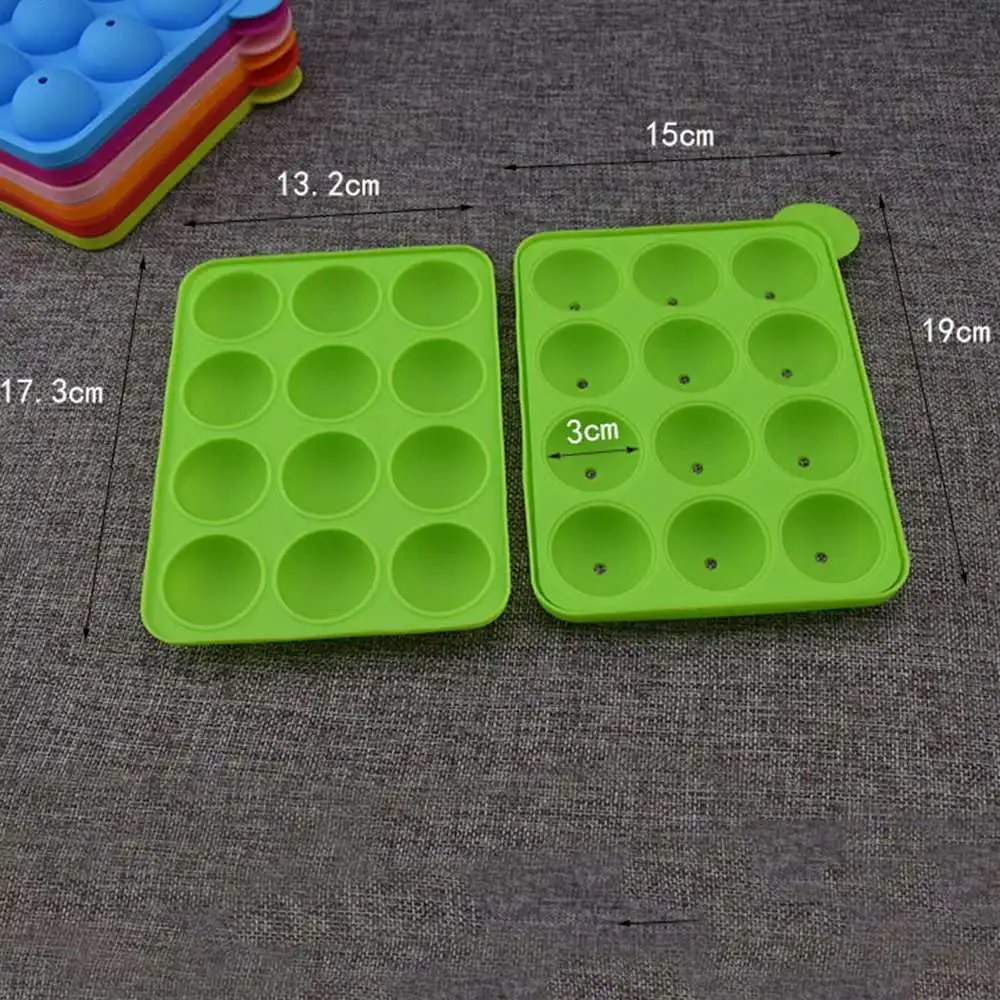 1 шт. 12 отверстий форма для шоколадных шариков кексов печенья конфет Женская