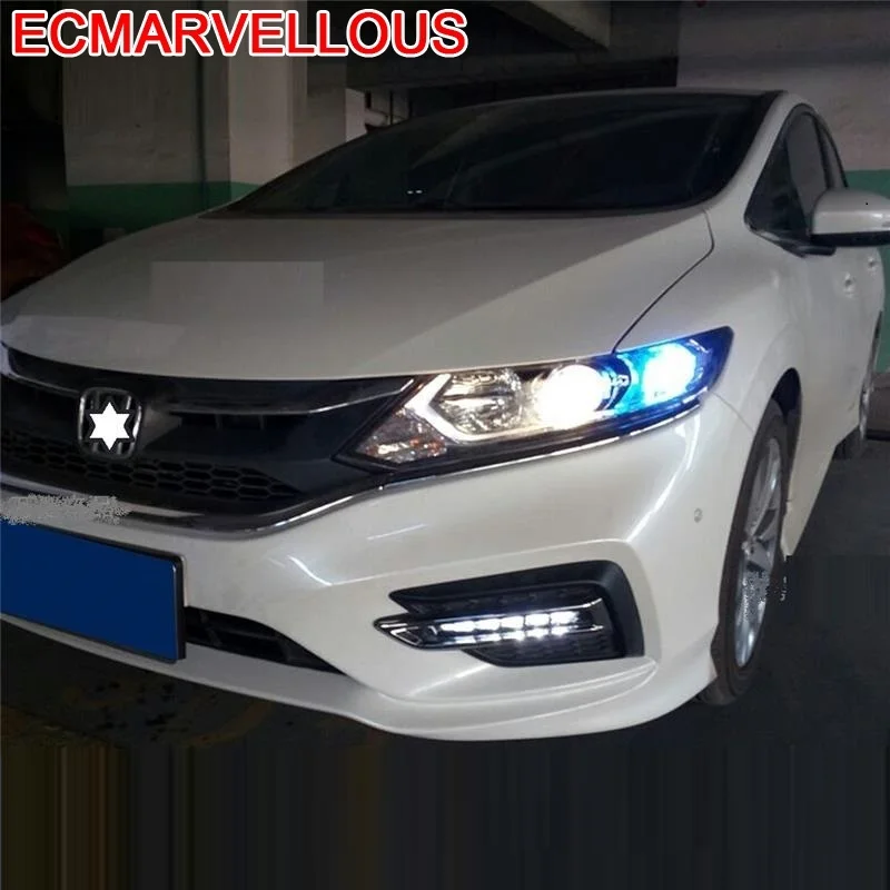 

Signal Luces Para Auto Drl Accessory Assessoires Automovil Led Headlights Front Fog Car Lights Assembly 17 18 FOR Honda Jade