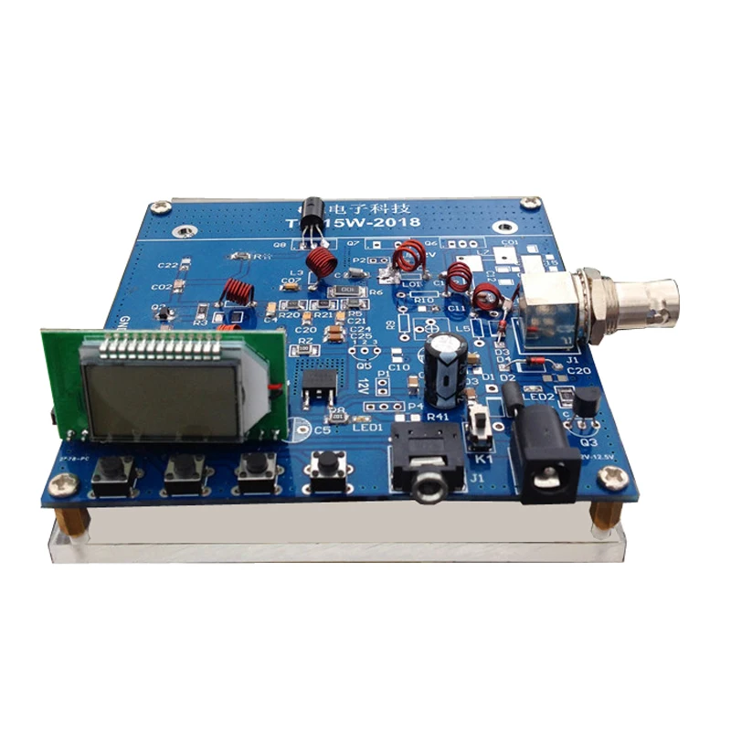 

87-108MHZ N8027 LCD FM stereo transmitter DSP PLL 1500M transponder CD MP3 mobile computer audio transmitter
