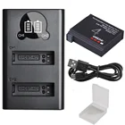 AHDBT-401 аккумулятор + зарядное устройство с портом Type-c для экшн-Камеры GoPro Hero 4, Hero 4 Black, Hero 4 Silver