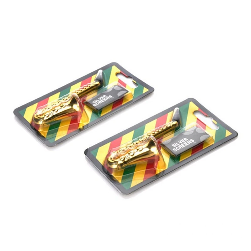 Малый саксофон SWSMOK Sax портативный дымовой табак травы курение металлические