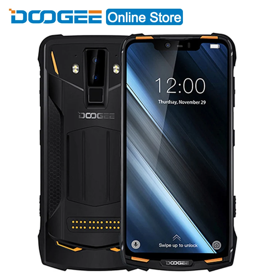 DOOGEE S90C модульный прочный мобильный телефон IP68 6 18 дюймов дисплей 12V2A 5050 мАч Helio P70