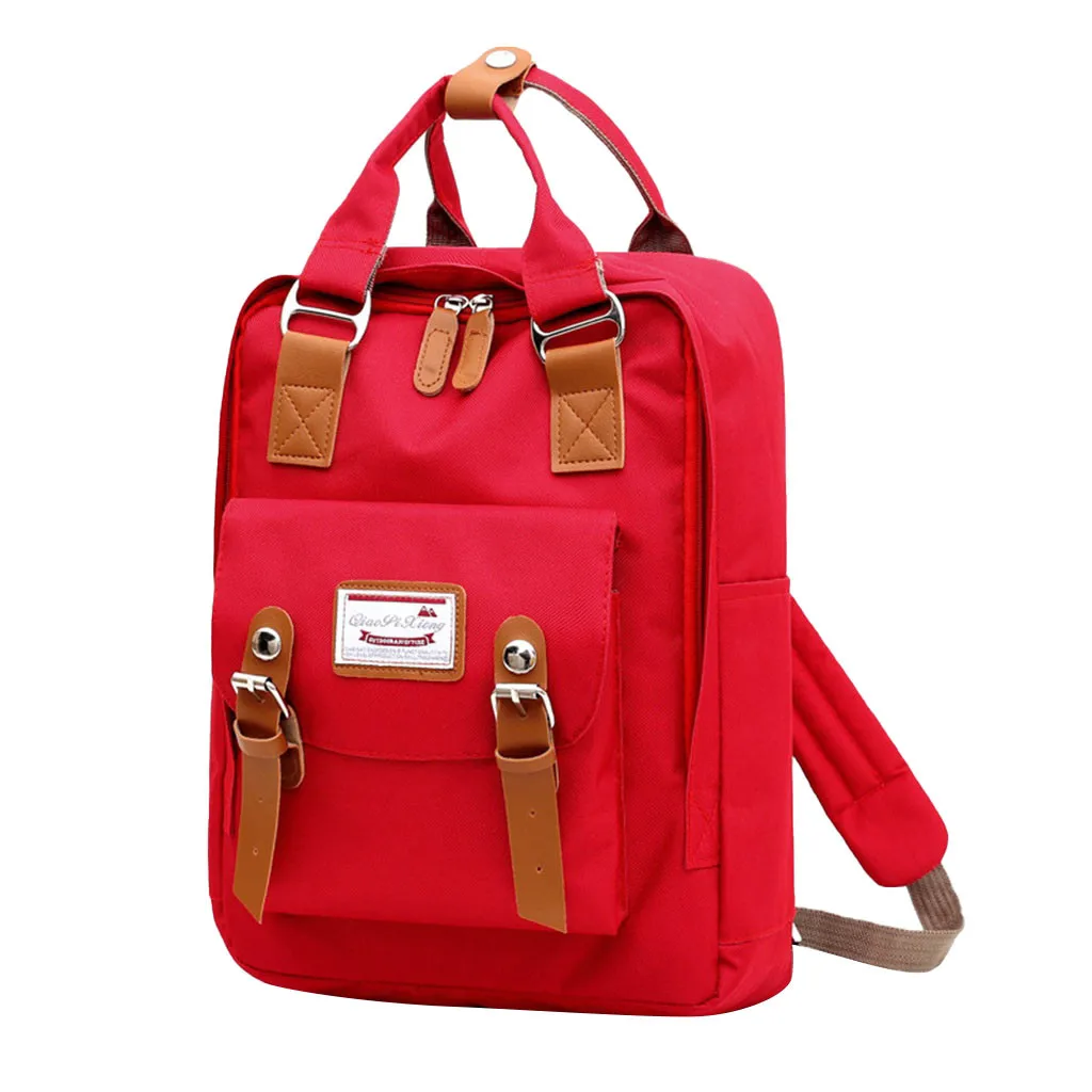 Брендовая сумка-рюкзак, Большая вместительная сумка для коляски для мамы и ребенка, многофункциональная водонепроницаемая сумка для путешествий на открытом воздухе, большая вместительность# YL5 - Цвет: Красный