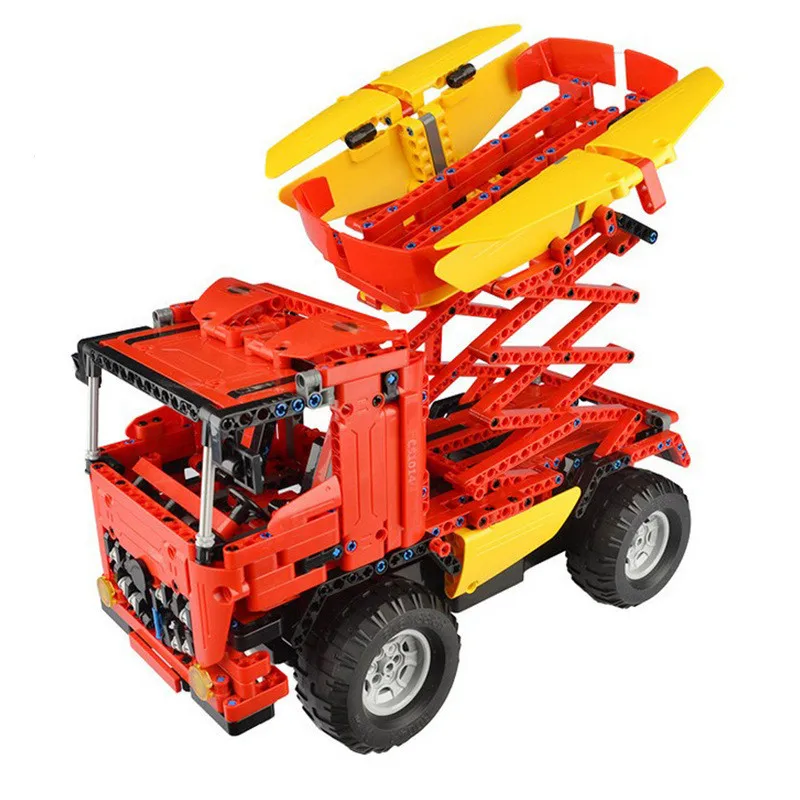 Technic серии дистанционного управления Rc миксер грузовик инженерный строительный
