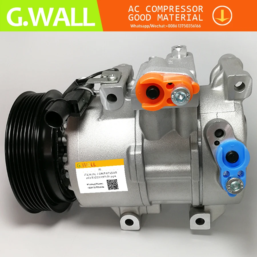 A/C AC компрессор и сцепление для автомобиля hyundai Accent 1.6L OEM 1E29003000 1E290-03000 1G2810542 977011R000 97701-1R000
