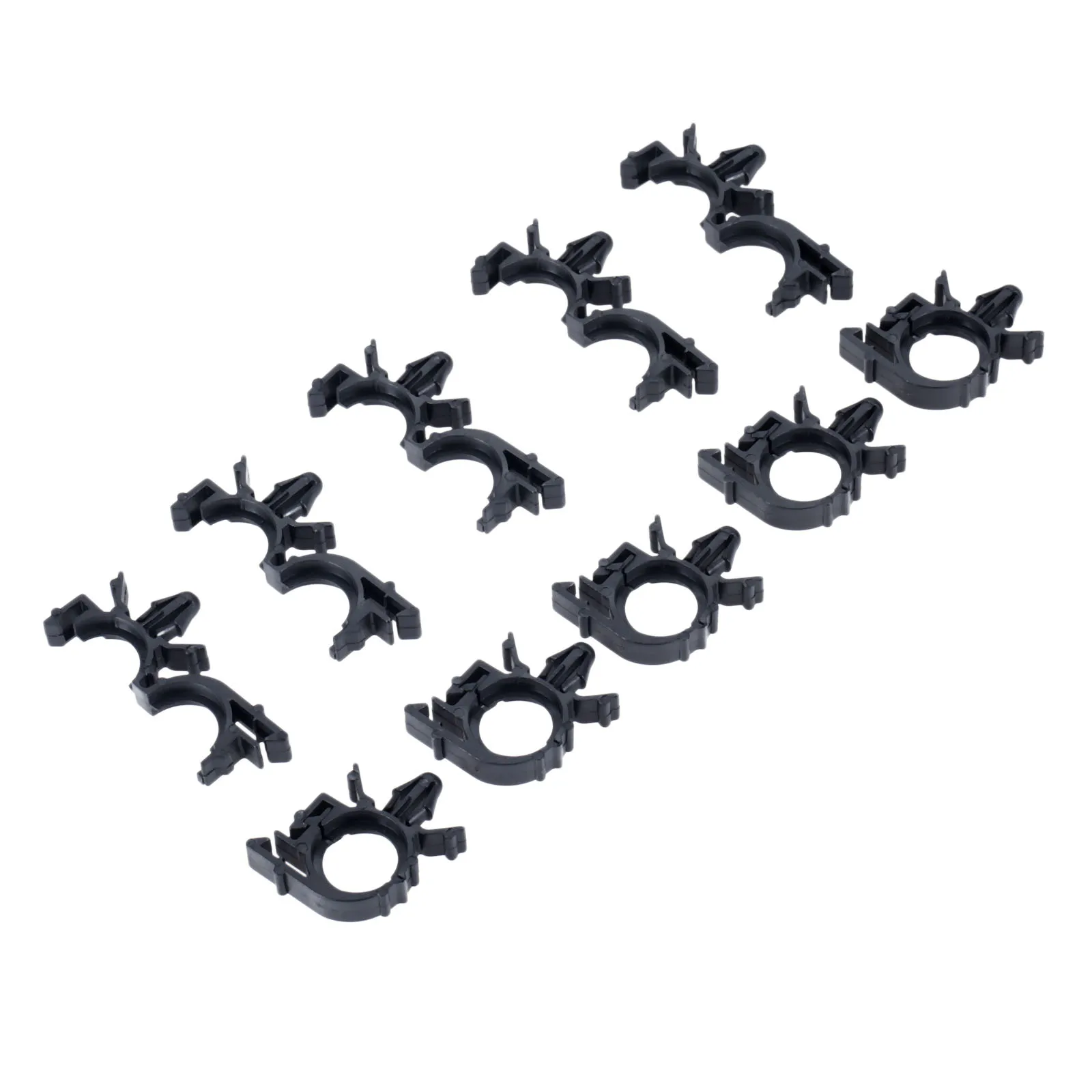 

mtsooning 25Pcs Black Wiring Harness Wire Loom Routing Clips Nylon Releasable Cable Strap Replaces 8911472 Auto Accessories