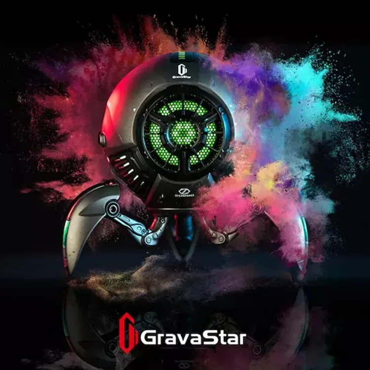 Купить Gravastar G1 гравитационная планета стерео металлический звук крутой TWS беспроводной мини-динамик голосовой громкоговоритель портативный бумбо...