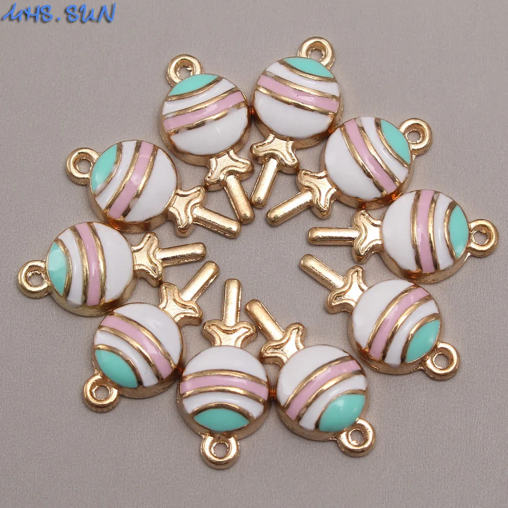 Горячая Распродажа маленькие подвески в виде леденцов для девочек ювелирные