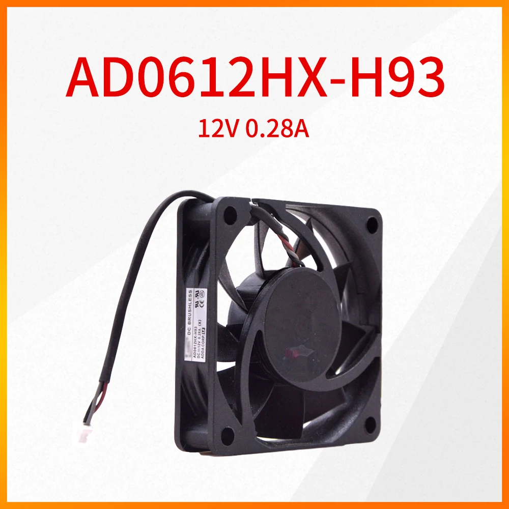 

New ADDA AD0612HX-H93 6015 12V 0.28A Cooling Fan Suitable For Benq W1070 Projector AD0612HX H93