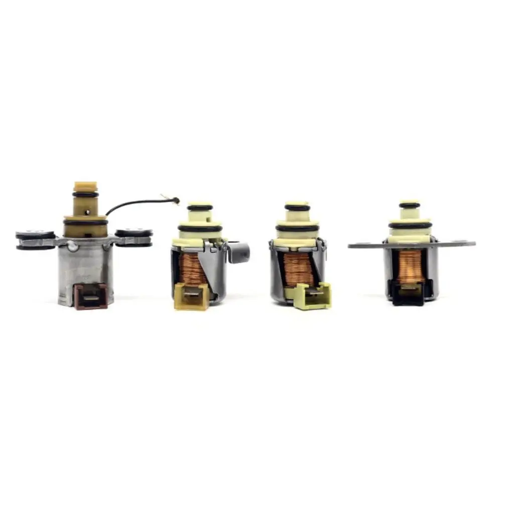 

4-piece Set New Transmission Solenoid Valve JF402E Sturdy Stable Car Accessories Automobile Accessories