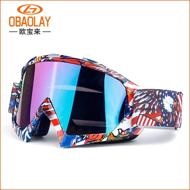 

Outdoor motorcycle goggles riding cross country motorcycle helmet mask goggles off road goggles dust proof