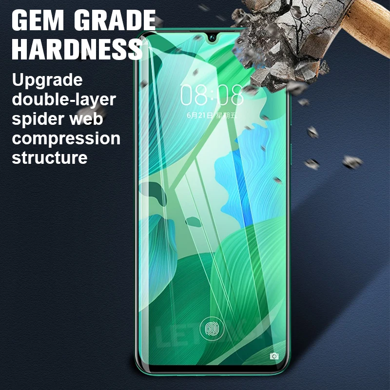 Изогнутое закаленное стекло 20D для Huawei Nova 5 Mate 30 P30 Honor 20i Pro 10 Lite Y9 Prime 2019 защитная