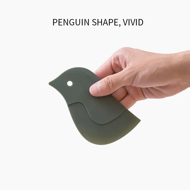 

Multi-function Kitchen Baking Tool Scraper Oil Plate Scraping Oil Scraper Cleaning Tool Kitchen 1pc Cute Cartoon Soft Scraper