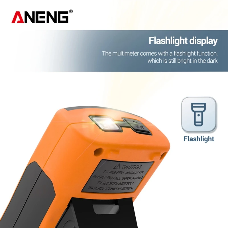 

ANENG Q10 Digital Multimeter 9999 Tester Multimetro True RMS Analog DIY Transistor Capacitor NCV Testers