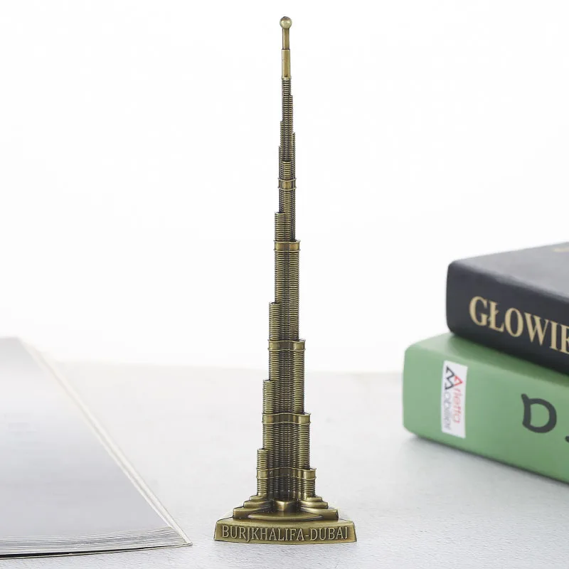 

Burj Khalifa, Dubai, World Landmark Architectural Model, Metal Crafts, Home Furnishings, Modern and Simple Home Decore