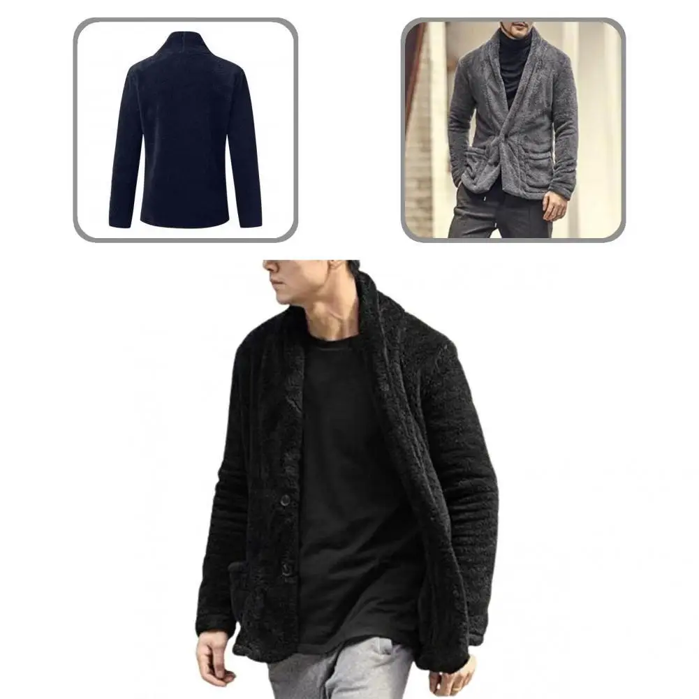 

Buttons Streetwear Leisure Winter Coat for Work Male Jacket Buttons Streetwear Leisure Winter Coat for Work