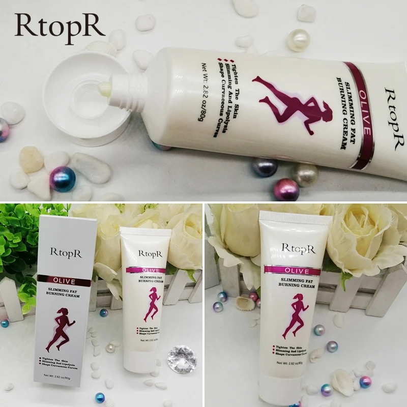 

3pcs Olive Slimming Cream For Shaping Weight Loss To Create Beautiful Curves and Firm Cellulite Body Fat Burning Skin Care 80g
