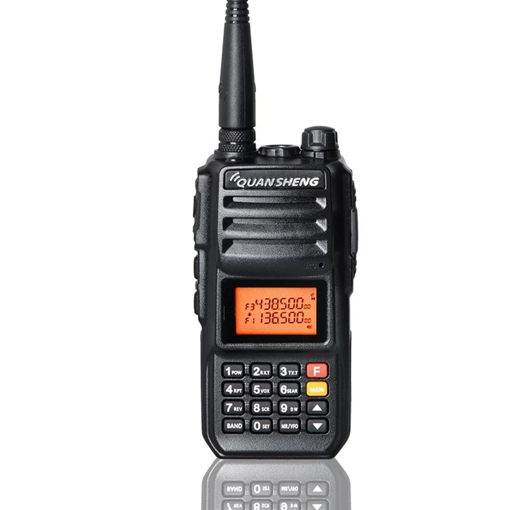 

Walkie-Talkie 10 KM QuanSheng TG-UV2 Plus 10W Long Range Talkie Walkie 10 KM 4000mah Radio vhf uhf Dual Band Long Standby