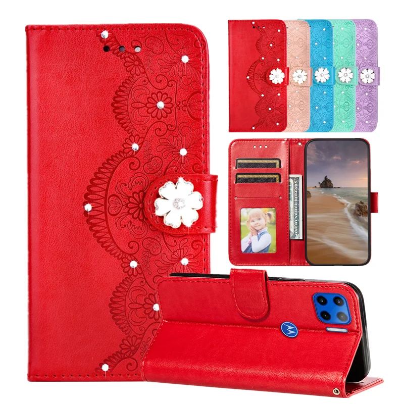 

Printed Leather Flip Case For Motorola Moto G Pro Stylus Phone Cover For E6 Edge 5G Plus Power Z4 E5 Play Go E6S E 2020 E7 Case