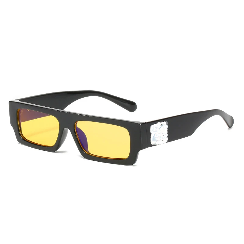 

2021 New Women Rectangle Vintage Sunglasses Brand Designer Retro Points Sun Glasses Female Lady Eyeglass Cat Eye Driver Goggles