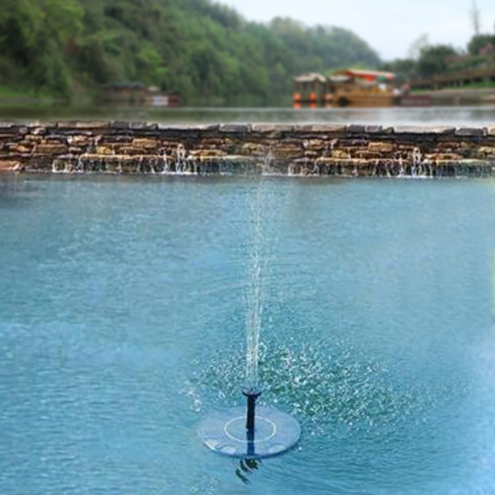 

Floating Solar Fountain Garden Water Fountain Pool Pond Decoration Solar Panel Powered Fountain Water Pump Garden Decoration