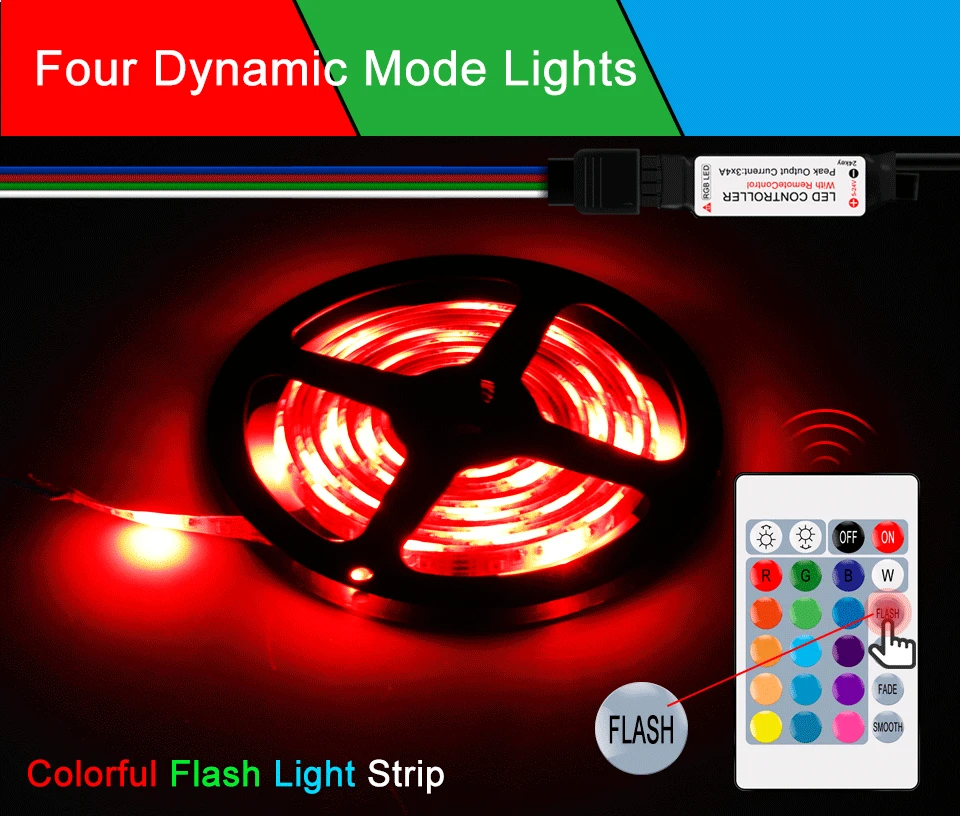 RGB Led ленточный светильник 5 в USB Led Navidad Neon Ribbon EU US Plug 220 В ТВ ПОДСВЕТКА светодиодный светильник RGBW полоса Рождественский Декор лампа лента
