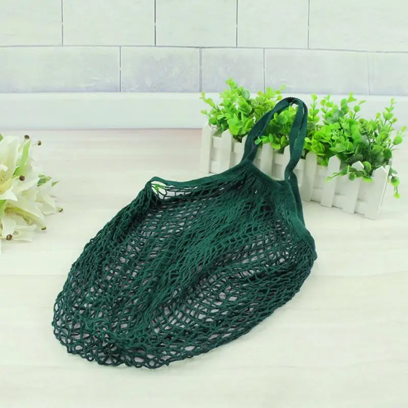 1 шт. большая сетчатая Сетчатая Сумка для покупок сумка хранения фруктов