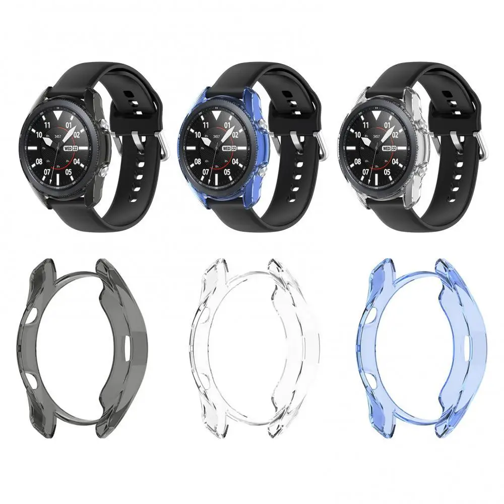 

Transparent protective case for Samsung Galaxy watch3 45mm R840 smart watch