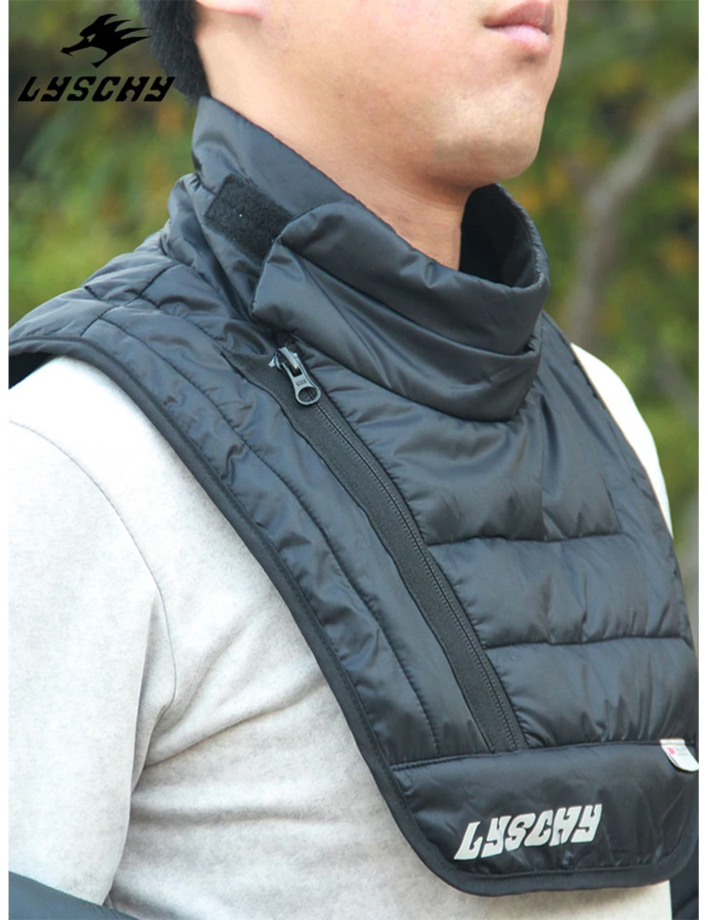 

LYSCHY Winter Warm Fleece Motorcycle Balaclavas Ski Mask Anti-dust Waterproof Windproof Full Face Cover