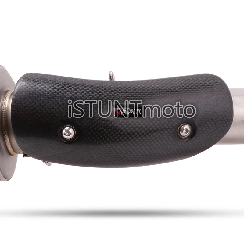 Слипоны для Kawasaki Z900 ninja Z900 Akrapovic выхлопной мотоцикл модифицированный Глушитель Трубы сталь углеродное волокно