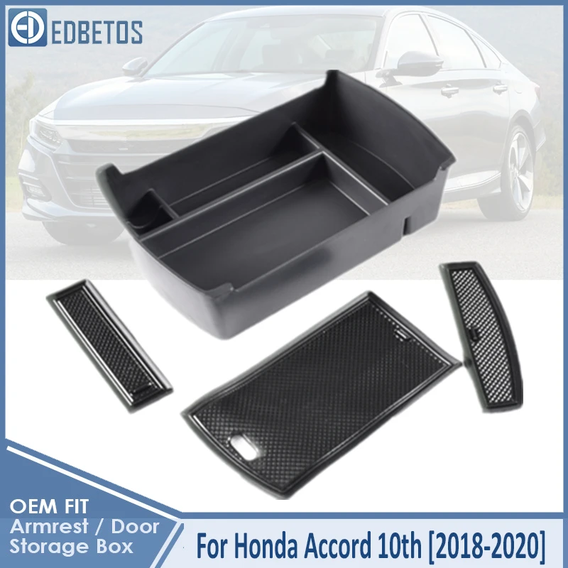 Ящик для хранения в подлокотнике автомобиля Honda Accord 10th 2018 2019 2020 аксессуары