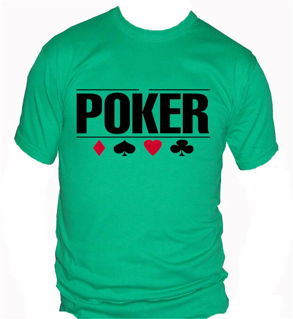 Fm10 Мужская футболка Poker Pokerstars карточная игра онлайн подарок мифическая | Мужские футболки -4000214341304