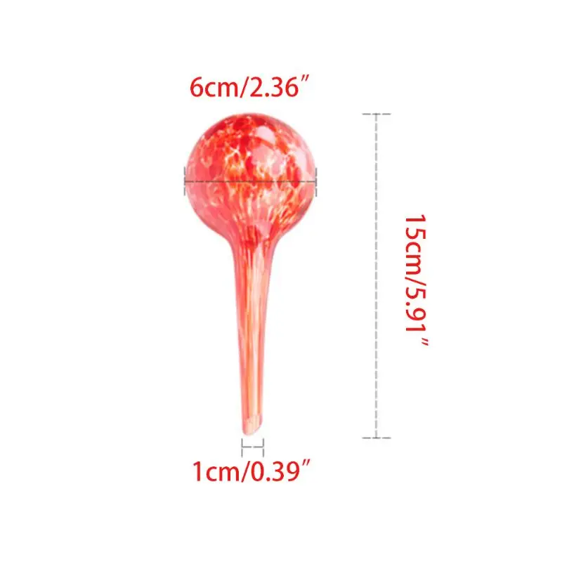 

4/6x Novelty Automatic Watering Device Houseplant Pot Ball Globe Garden Waterer