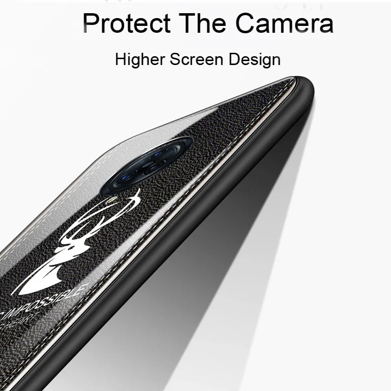 Deer Grass Tempered Glass Case For VIVO NEX 3 Soft silicone Hard Back Cover Shell Cases vivonex3 | Мобильные телефоны и
