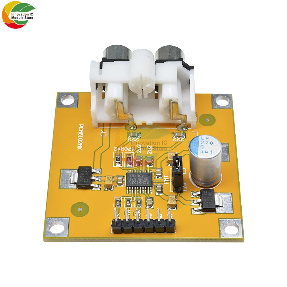 ЦАП-декодер Ziqqucu PCM5102/PCM5102A сборная плата плеера I2S модуль воспроизведения голоса