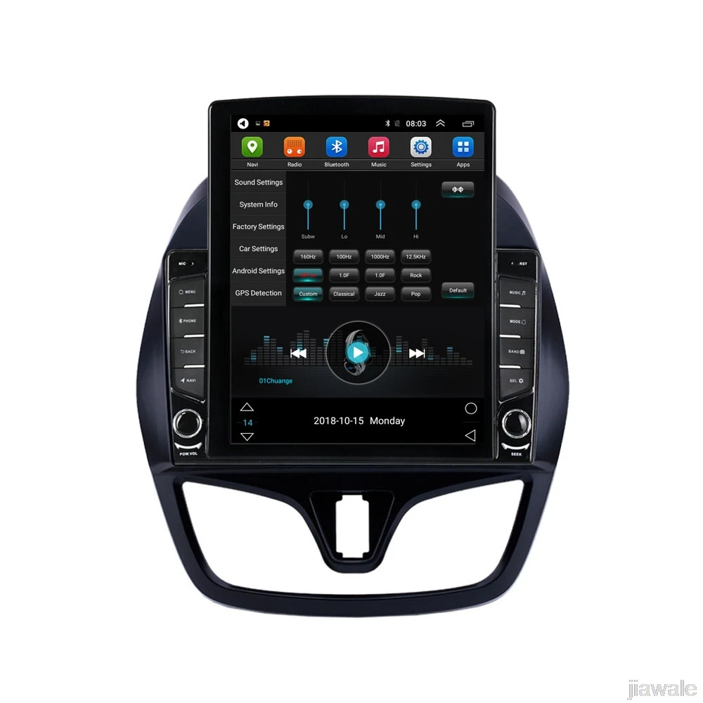 Автомобильный GPS-навигатор экран 9 7 дюйма Восьмиядерный Android 10 для Chevrolet Holden Spark