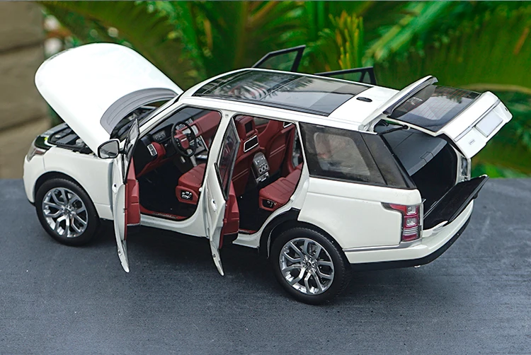 1/18 SUV автомобиль Welly GTAutos литая металлическая модель автомобиля SUV игрушки для мальчика подарок Белый Черный Коллекция оригинальная коробка