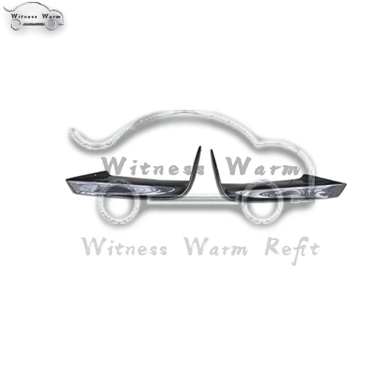 Передний бампер F30 передний из углеродного волокна спойлер сплиттер с углом