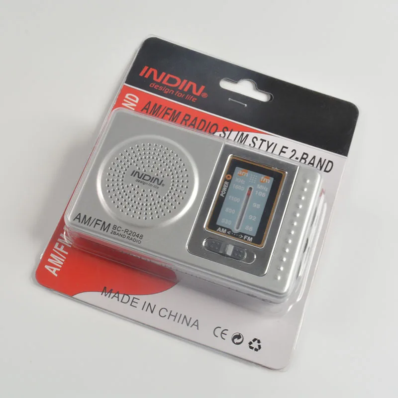 

Portable Mini Radio AM/FM Receiver New Antenna Powered Radio Handheld Receiver with Built In Speaker Radio
