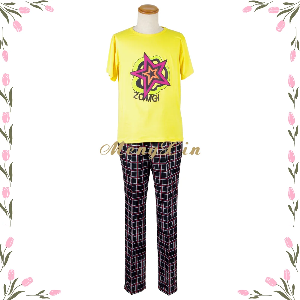 Аниме Persona 5 риудзи Сакамото пальто футболка топы брюки Униформа наряд для игр