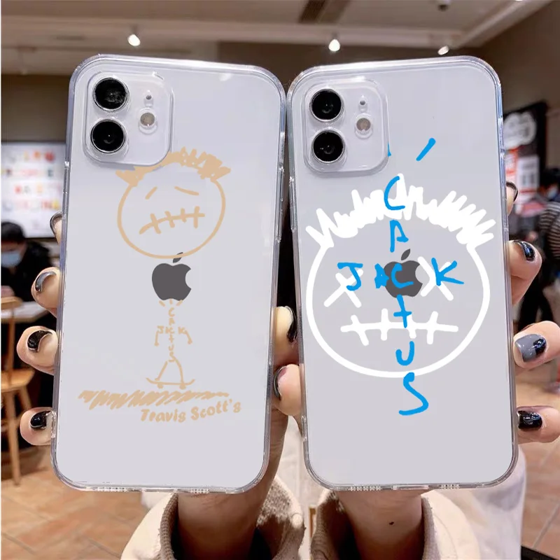 Мягкий прозрачный чехол для iPhone 13 12 11 XR XS X Max 7 8 6 6S Plus SE 2020 13Pro | Мобильные телефоны и