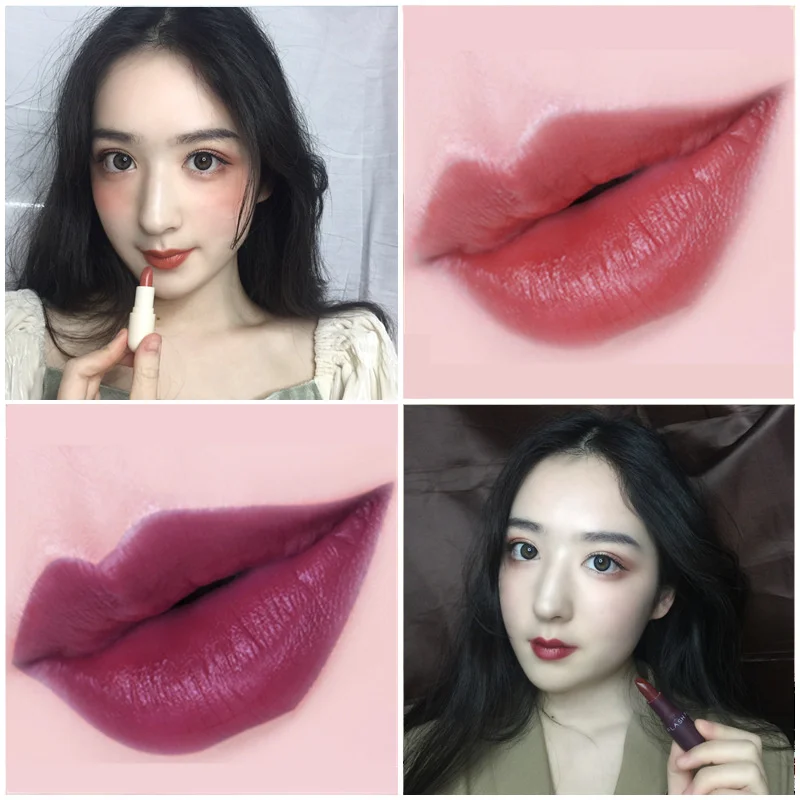 5 шт./компл. мини Капсульная матовая помада в наборе водостойкий жидкий блеск для