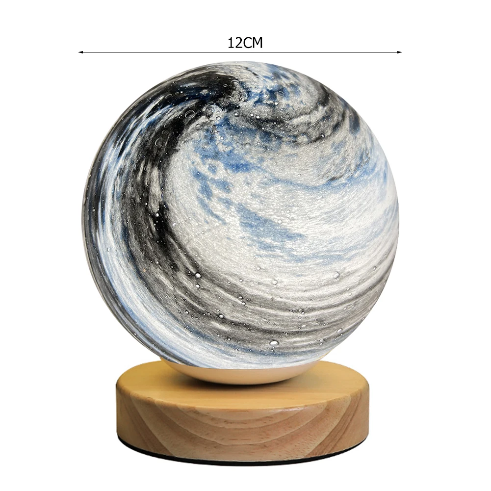 

LED Starry Sky Night Light USB Table Lamp Planet Moon Lamp Dimming Galaxy Light for Bedroom Bedside Home Decor Kids Gift