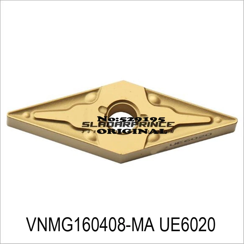 VNMG160404-MA VNMG160408-MA UE6020 UE6110 карбидные вставки VNMG 160408 VNMG160404 токарный станок для стали |